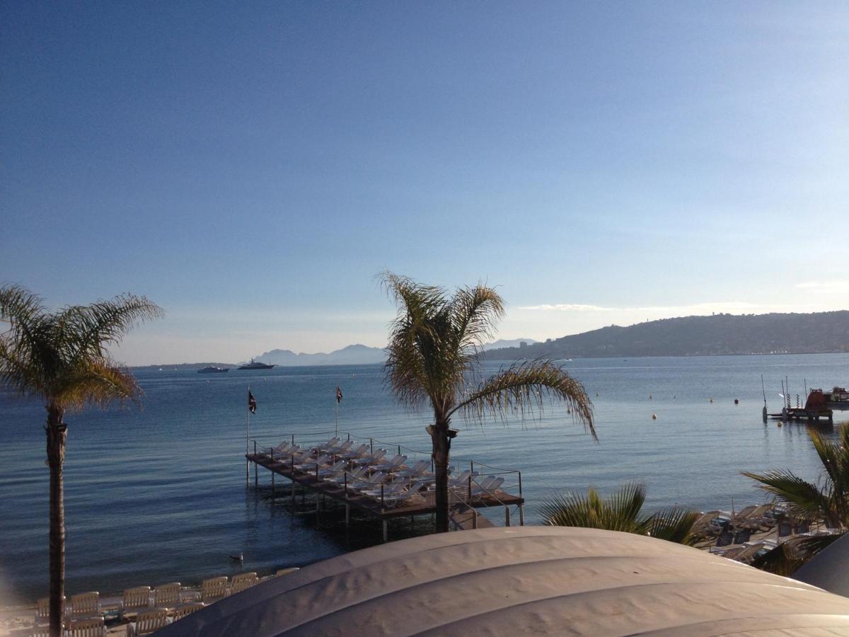 Grand Studio 7 Minutes De La Plage Et Climatise Sur Juan Les Pins Antibes Exterior foto